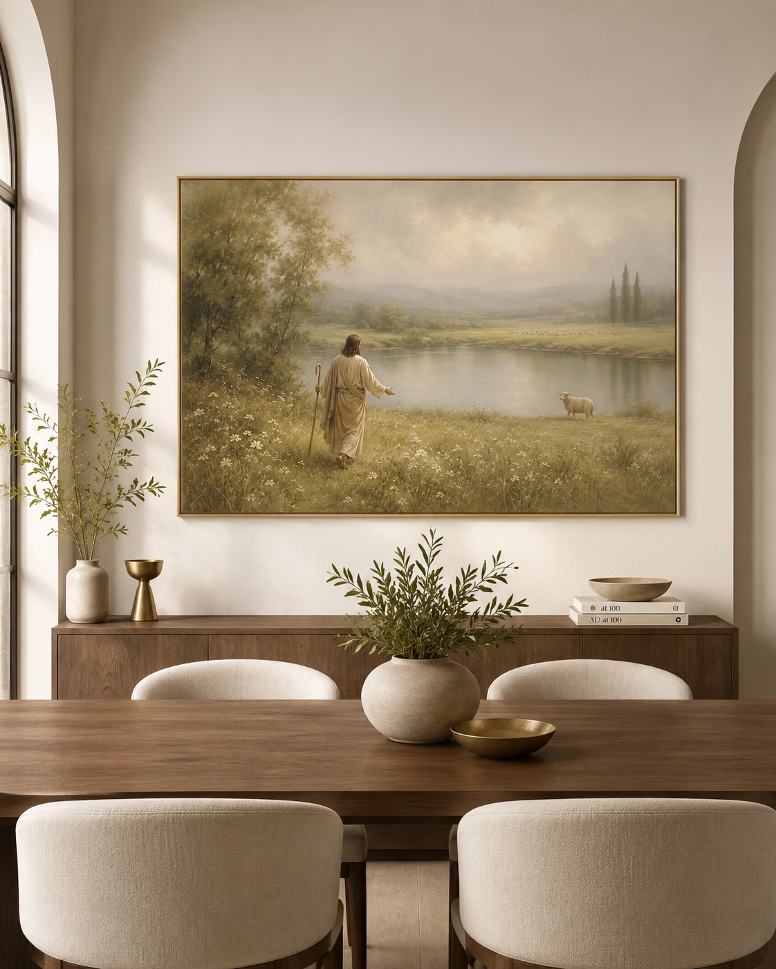 The Good Shepherd - Faith Canvas Wall Art