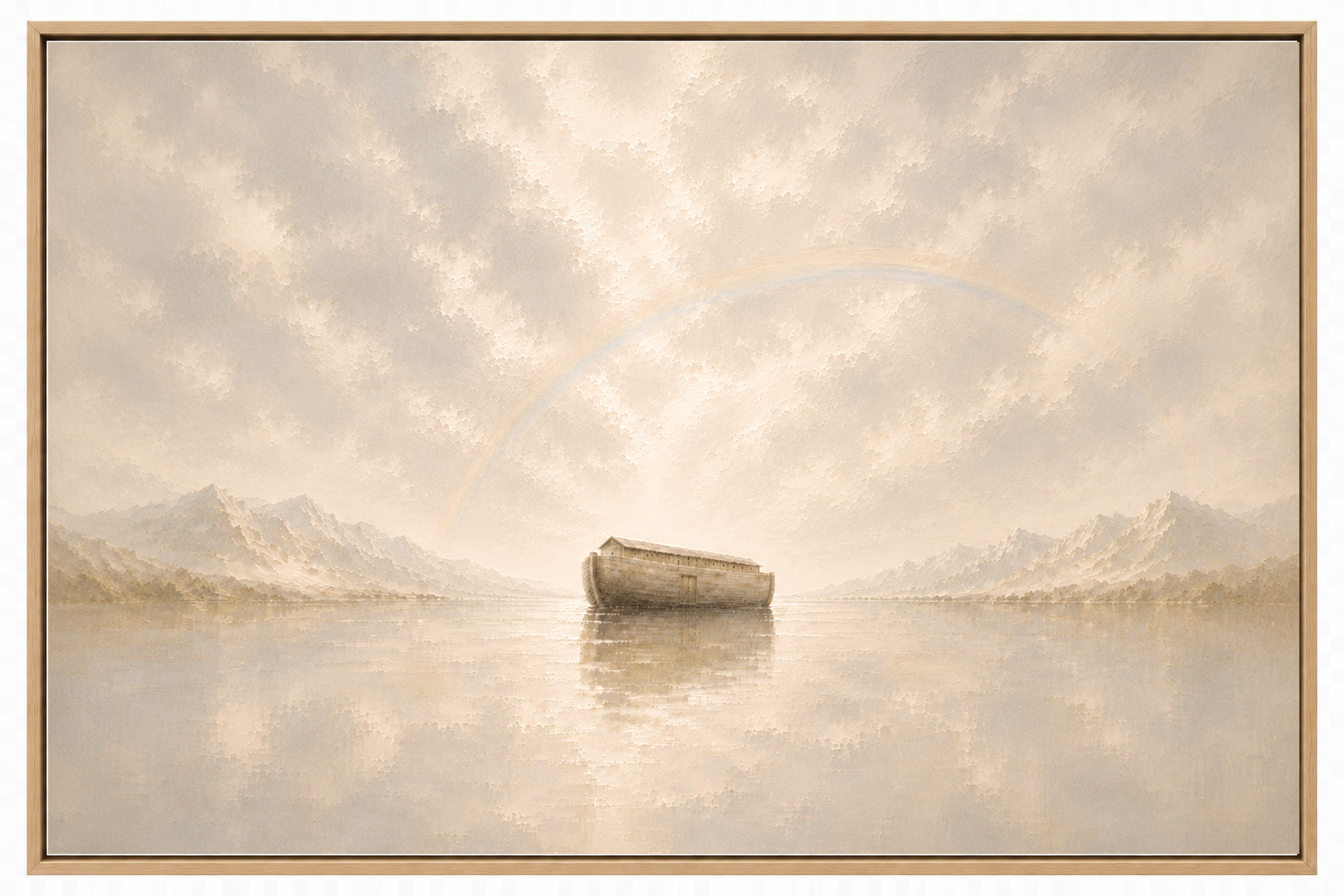 Noah's Ark - Faith Canvas Wall Art