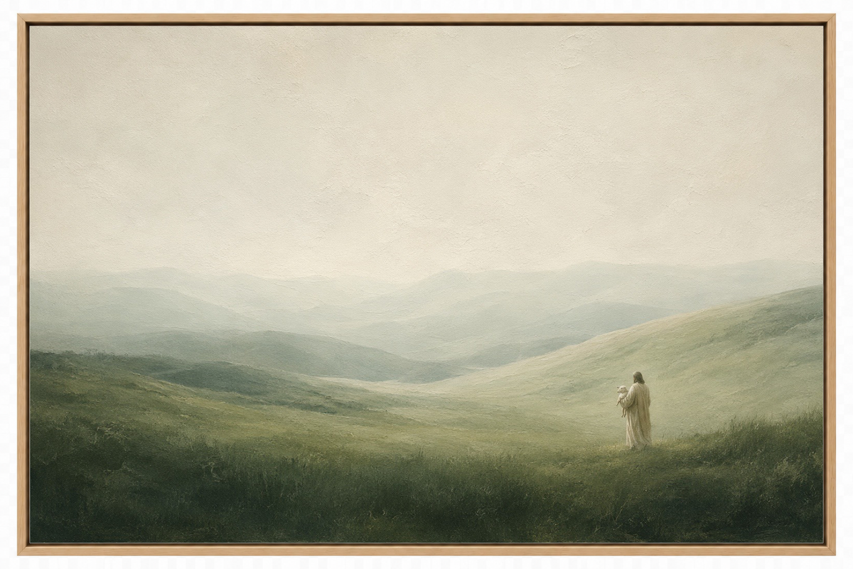 The Shepherd's Love — Faith Canvas Wall Art