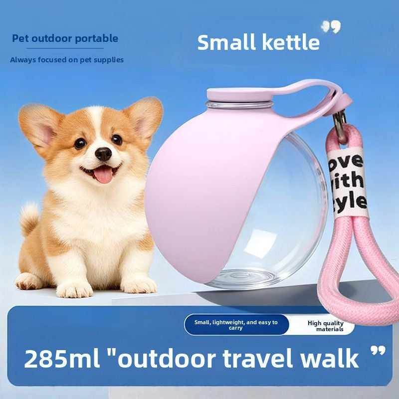 Portable Pet Water Dispenser – Foldable Outdoor Dog Water Bottle