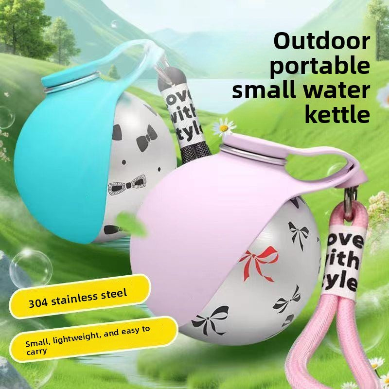 Portable Pet Water Dispenser – Foldable Outdoor Dog Water Bottle