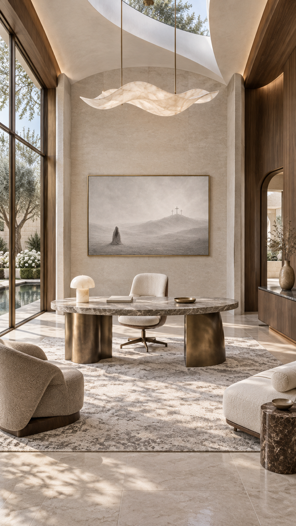 At the Cross — Faith Canvas Wall Art