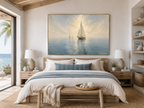 Anchor for the Soul — Sailboat Canvas Wall Art