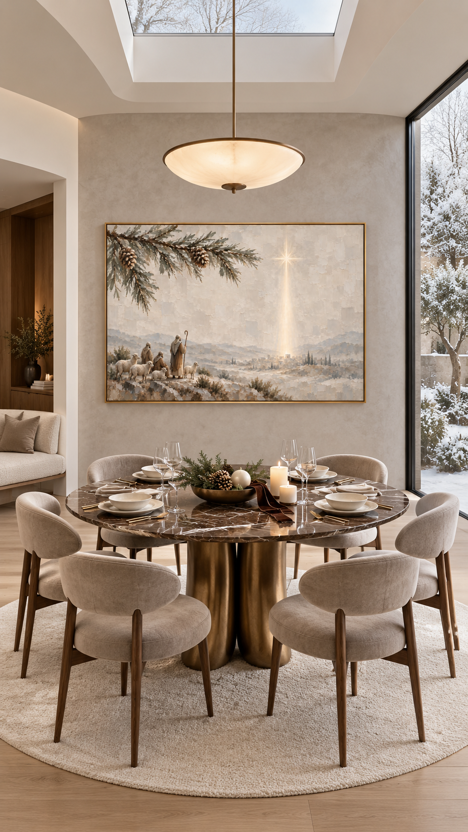 Glory in the Highest — Faith Canvas Wall Art