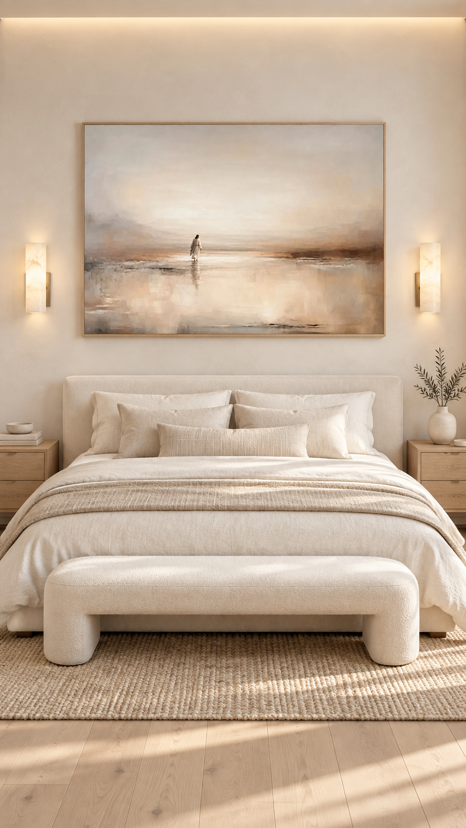 Through the Waters — Faith Canvas Wall Art