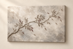 Misty Terebinth Branch Relief — Christian Canvas Wall Art