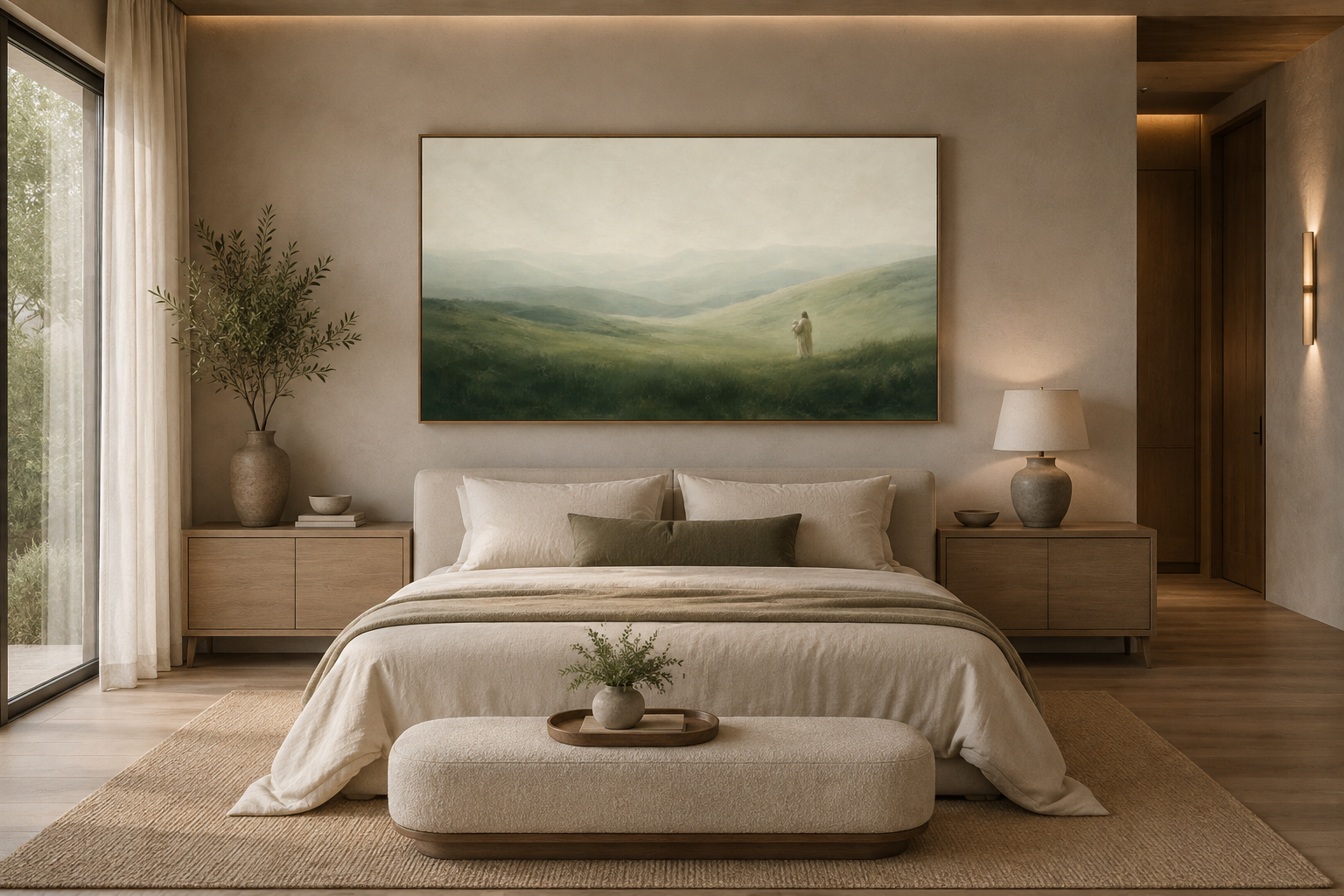 The Shepherd's Love — Faith Canvas Wall Art