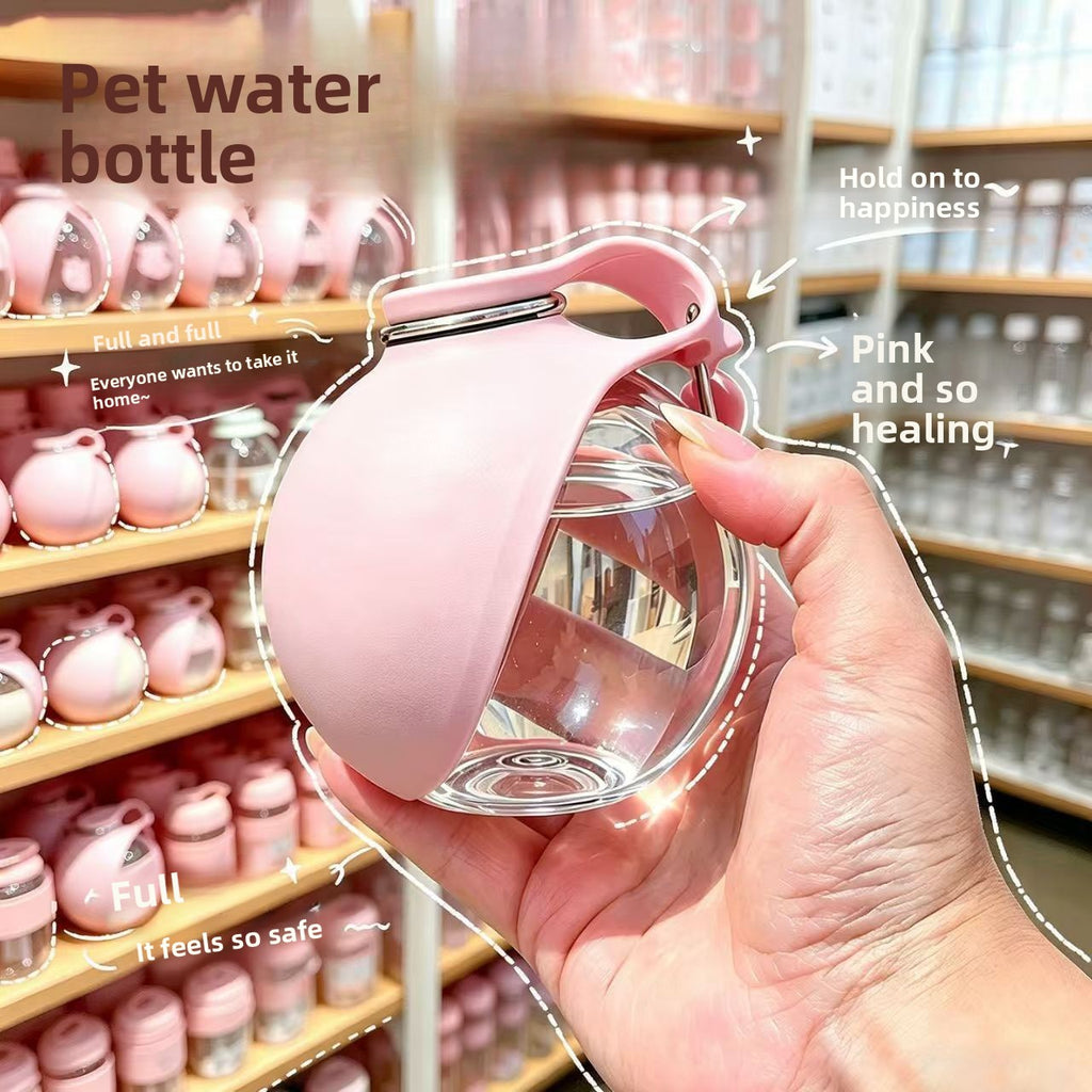 Portable Pet Water Dispenser – Foldable Outdoor Dog Water Bottle
