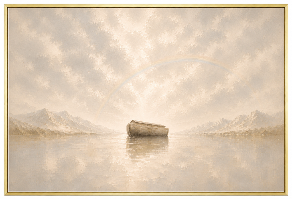 Noah's Ark - Faith Canvas Wall Art