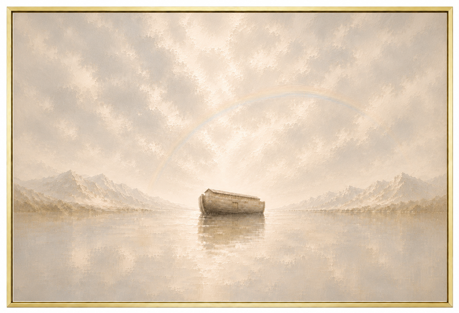 Noah's Ark - Faith Canvas Wall Art