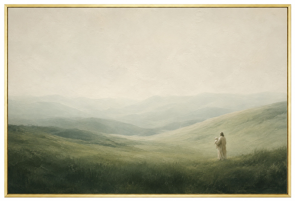 The Shepherd's Love — Faith Canvas Wall Art