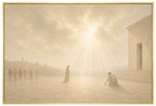 Neither Do I Condemn You — Faith Canvas Wall Art