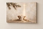 Born a King — Faith Canvas Wall Art