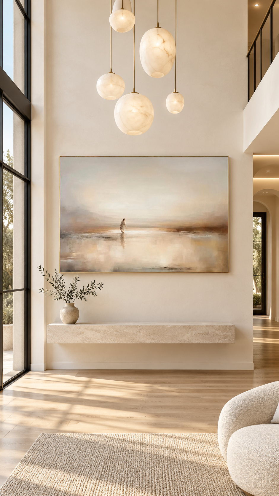 Through the Waters — Faith Canvas Wall Art