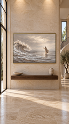 Peace, Be Still — Faith Canvas Wall Art