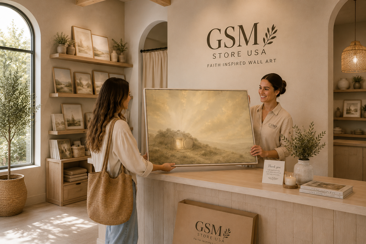 He Is Risen — Faith Canvas Wall Art