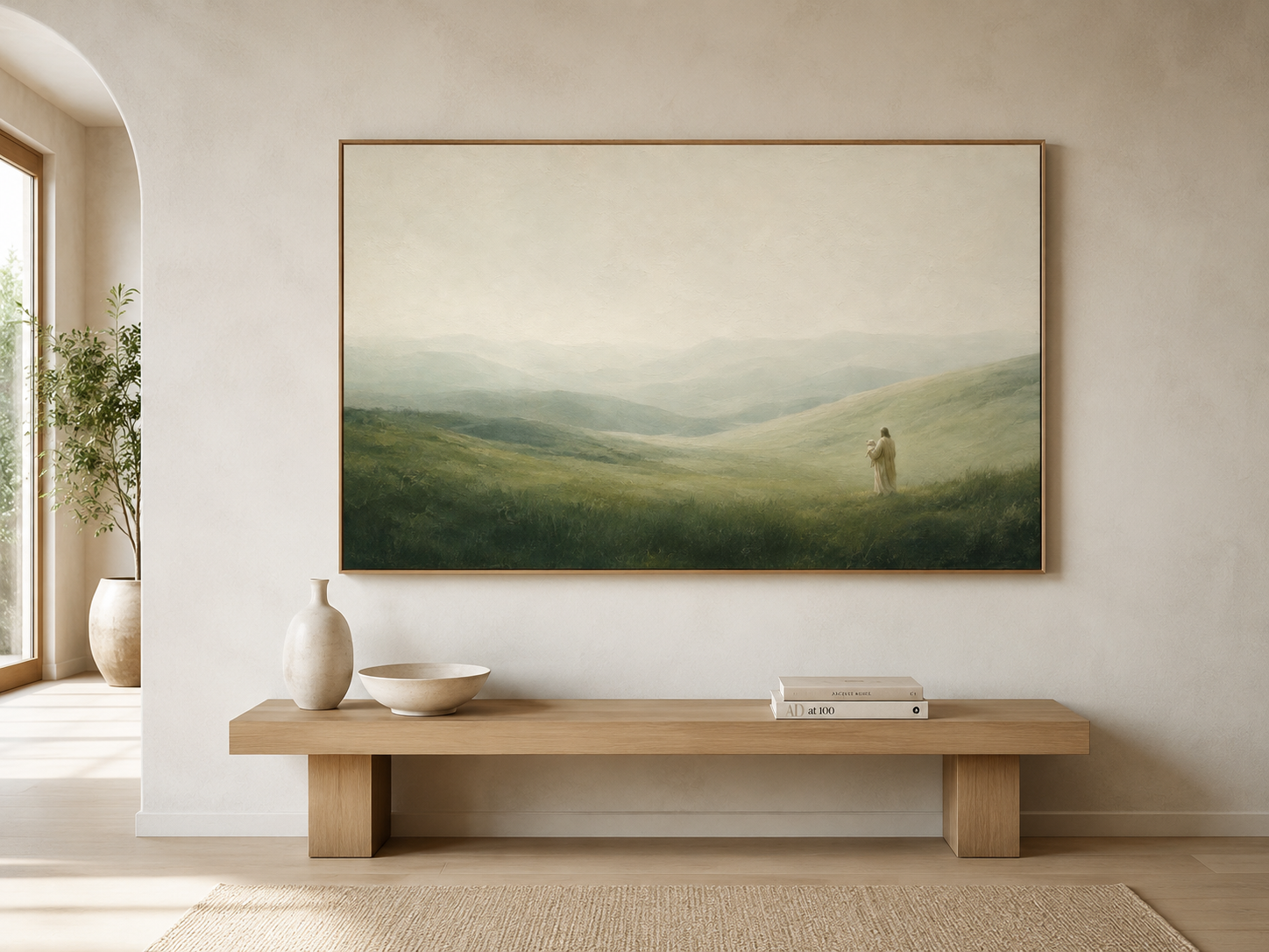 The Shepherd's Love — Faith Canvas Wall Art