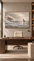Peace, Be Still — Faith Canvas Wall Art