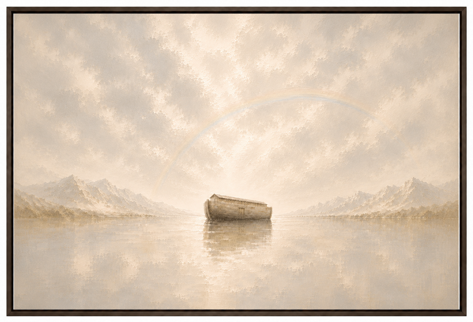 Noah's Ark - Faith Canvas Wall Art