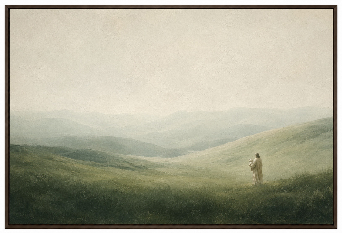 The Shepherd's Love — Faith Canvas Wall Art