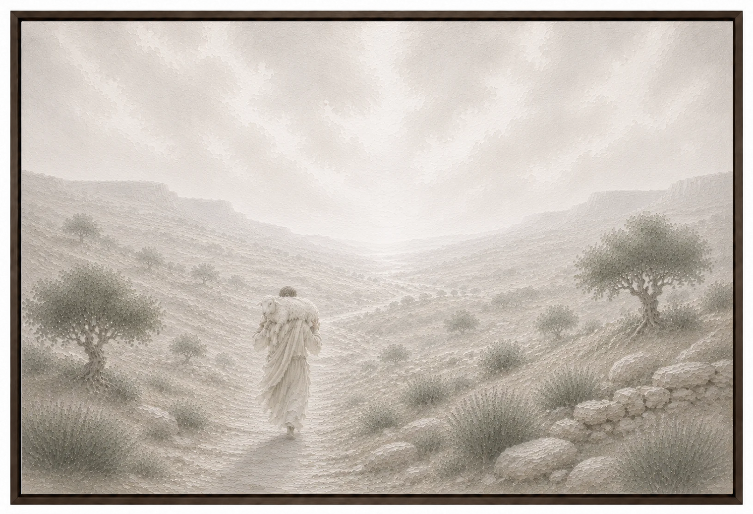The Lost Sheep — Faith Canvas Wall Art