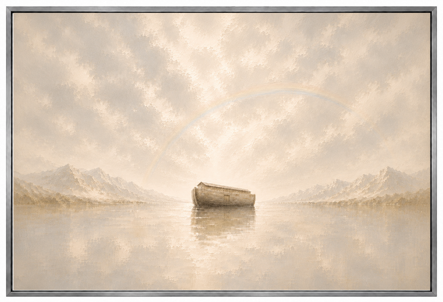 Noah's Ark - Faith Canvas Wall Art