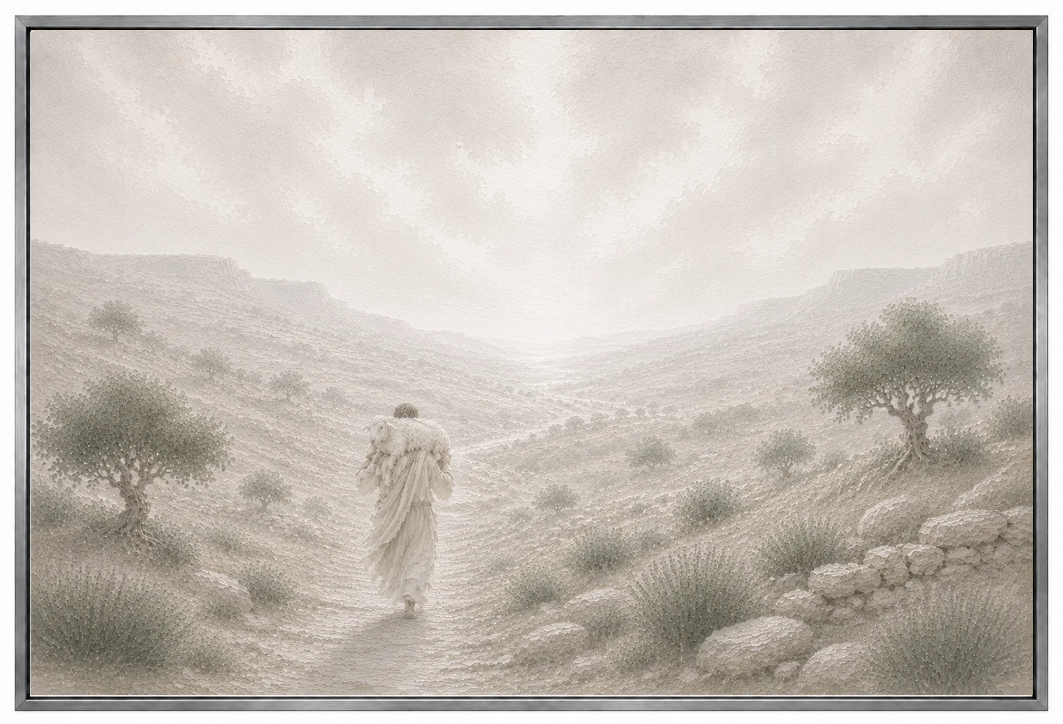 The Lost Sheep — Faith Canvas Wall Art