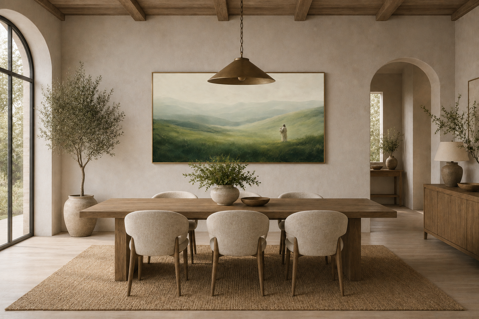The Shepherd's Love — Faith Canvas Wall Art