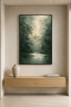 Jesus Praying in Gethsemane (Vertical) — Faith Canvas Wall Art