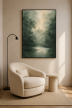 Jesus Praying in Gethsemane (Vertical) — Faith Canvas Wall Art
