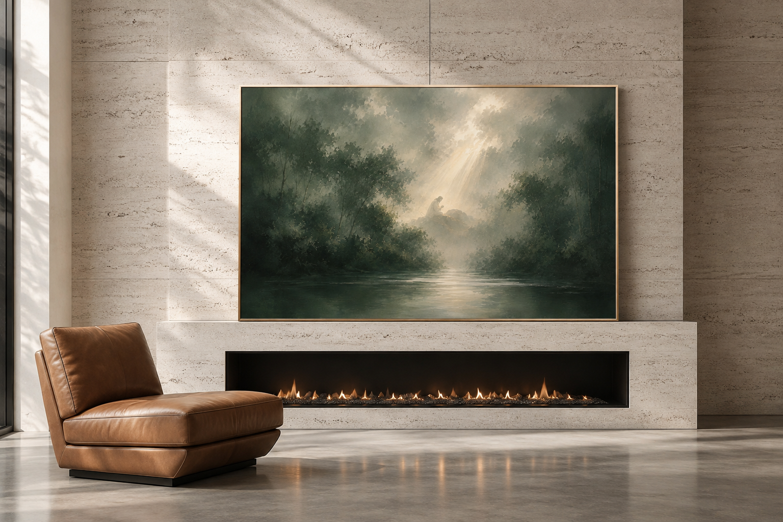 Jesus Praying in Gethsemane — Faith Canvas Wall Art