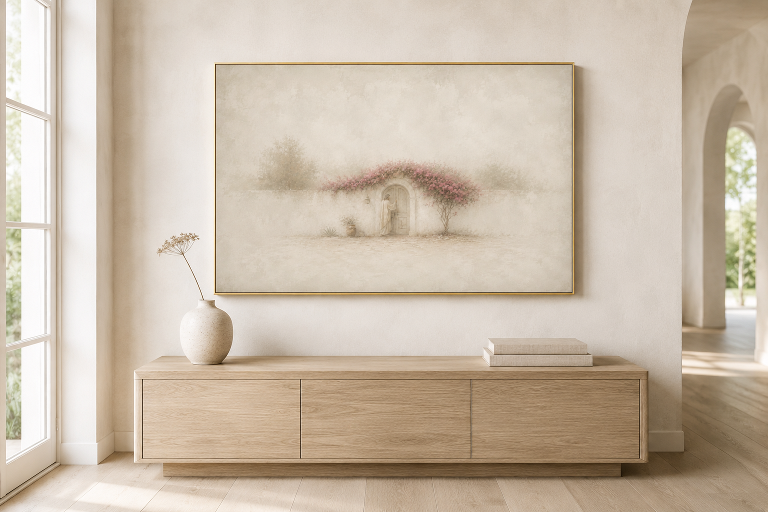 Jesus at the Door — Faith Canvas Wall Art