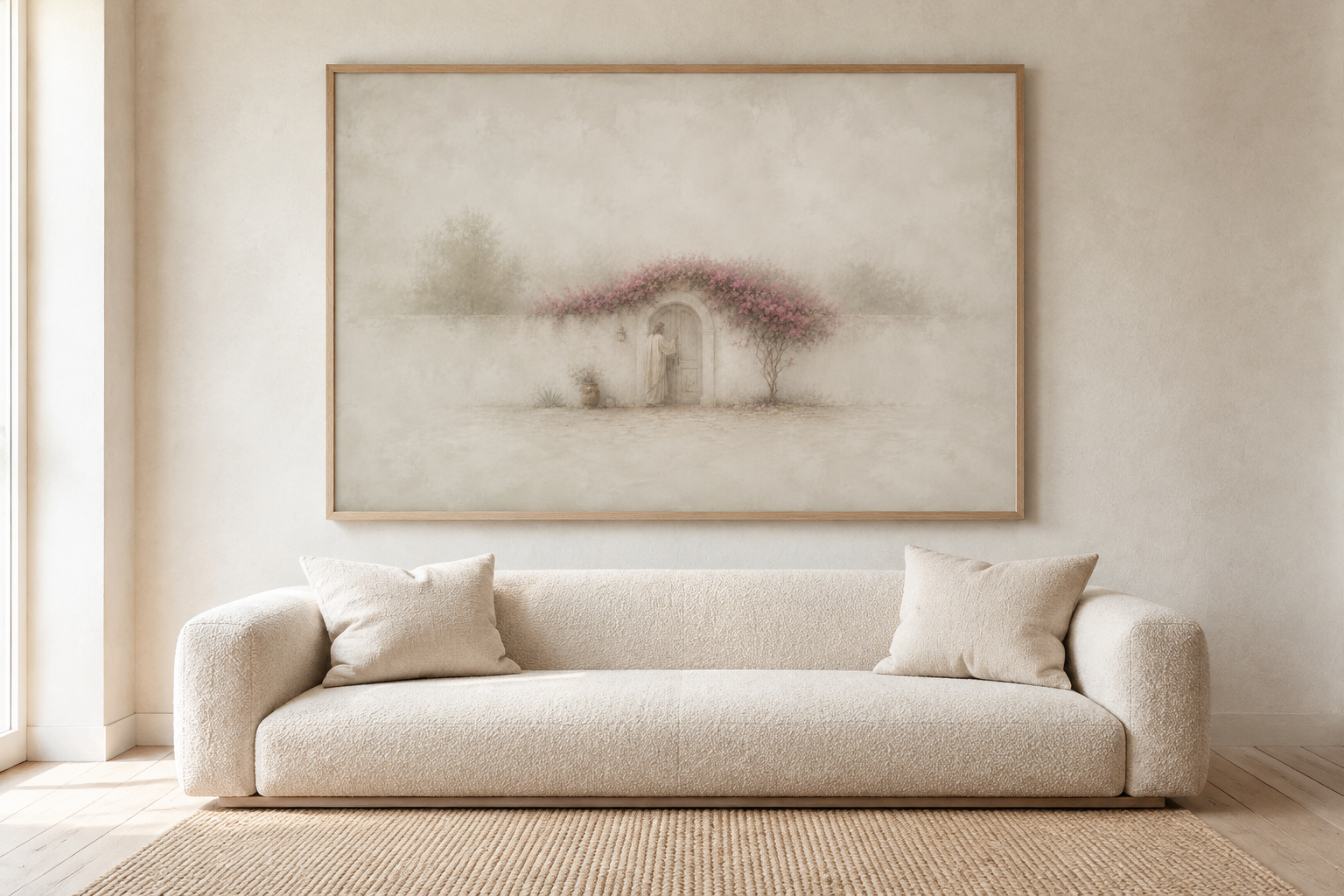 Jesus at the Door — Faith Canvas Wall Art