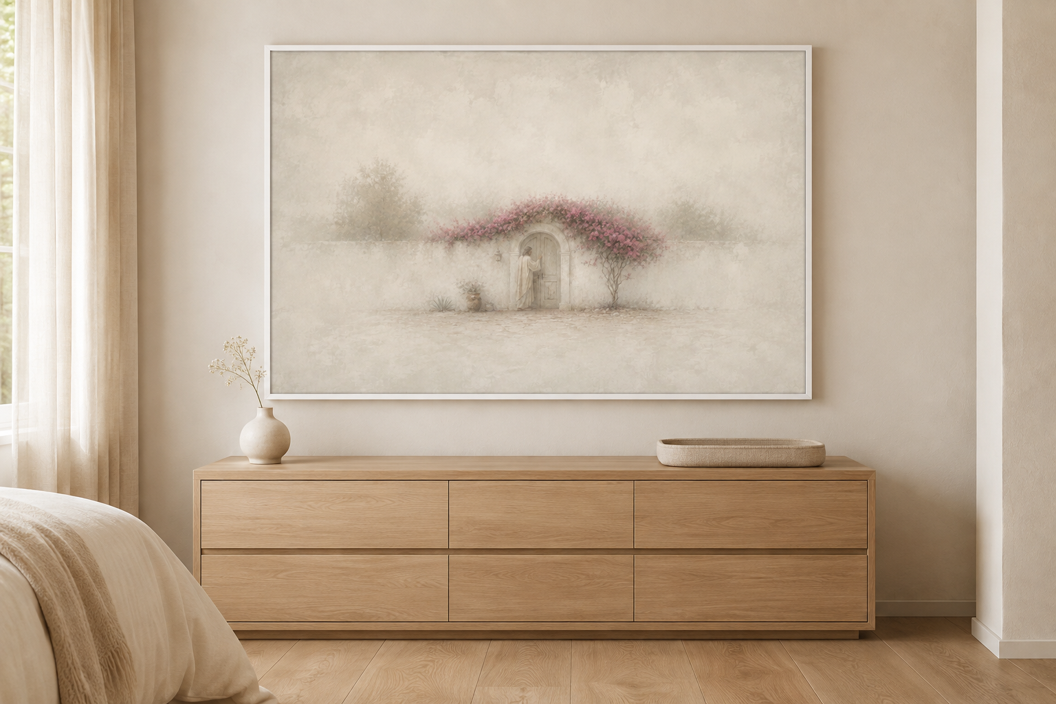 Jesus at the Door — Faith Canvas Wall Art