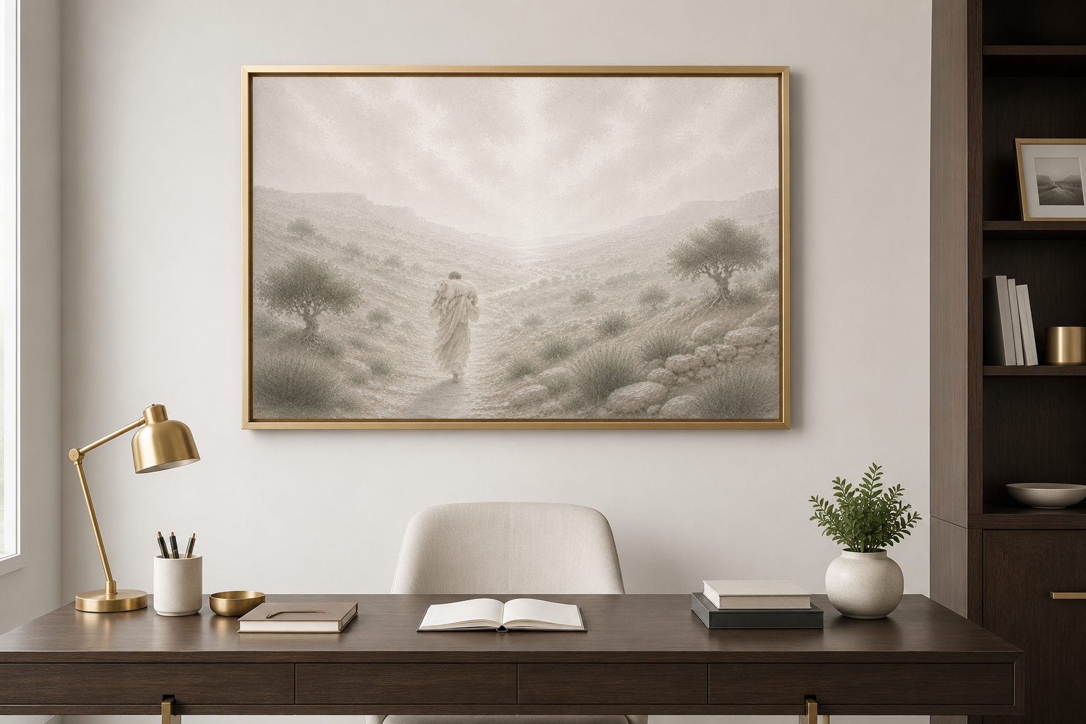 The Lost Sheep — Faith Canvas Wall Art