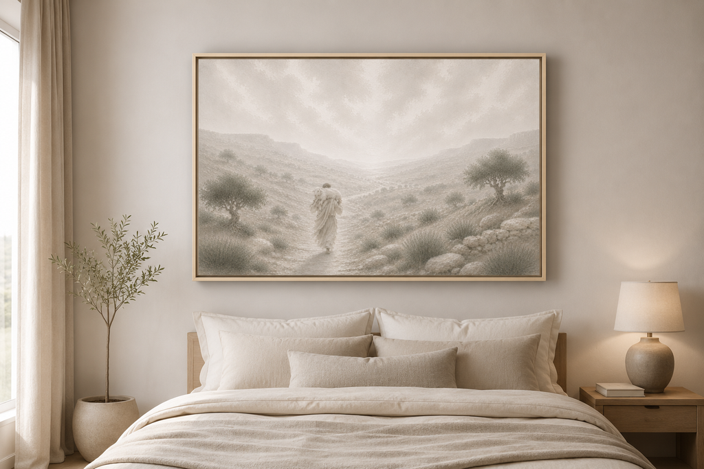 The Lost Sheep — Faith Canvas Wall Art
