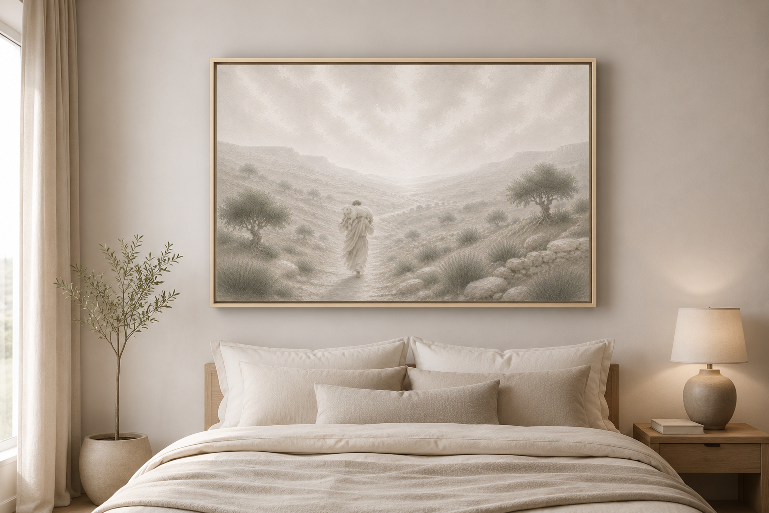 The Lost Sheep — Faith Canvas Wall Art