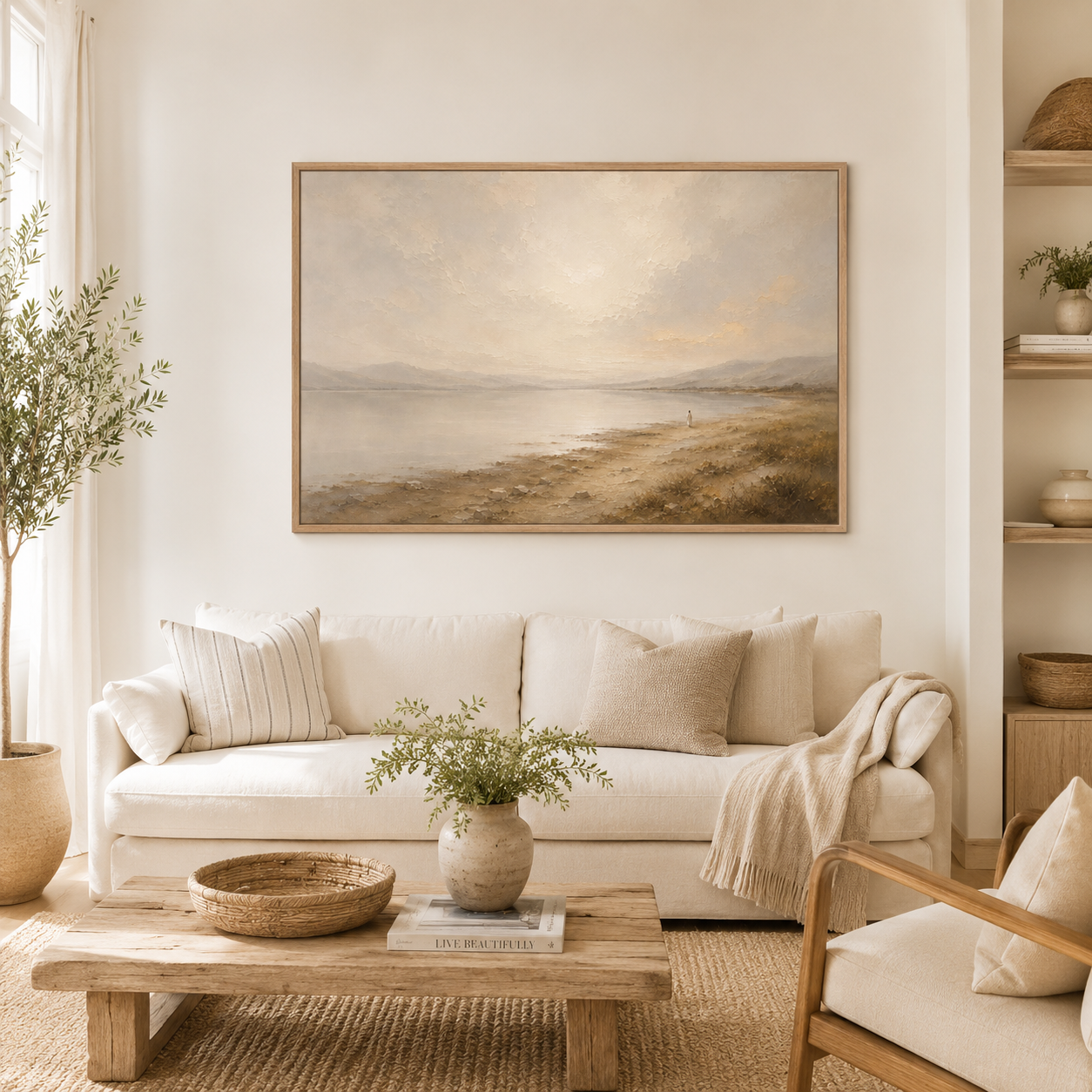 Beside Still Waters - Faith Canvas Wall Art
