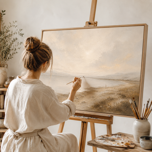 Beside Still Waters - Faith Canvas Wall Art