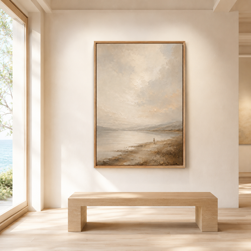 Beside Still Waters (Vertical)- Faith Canvas Wall Art