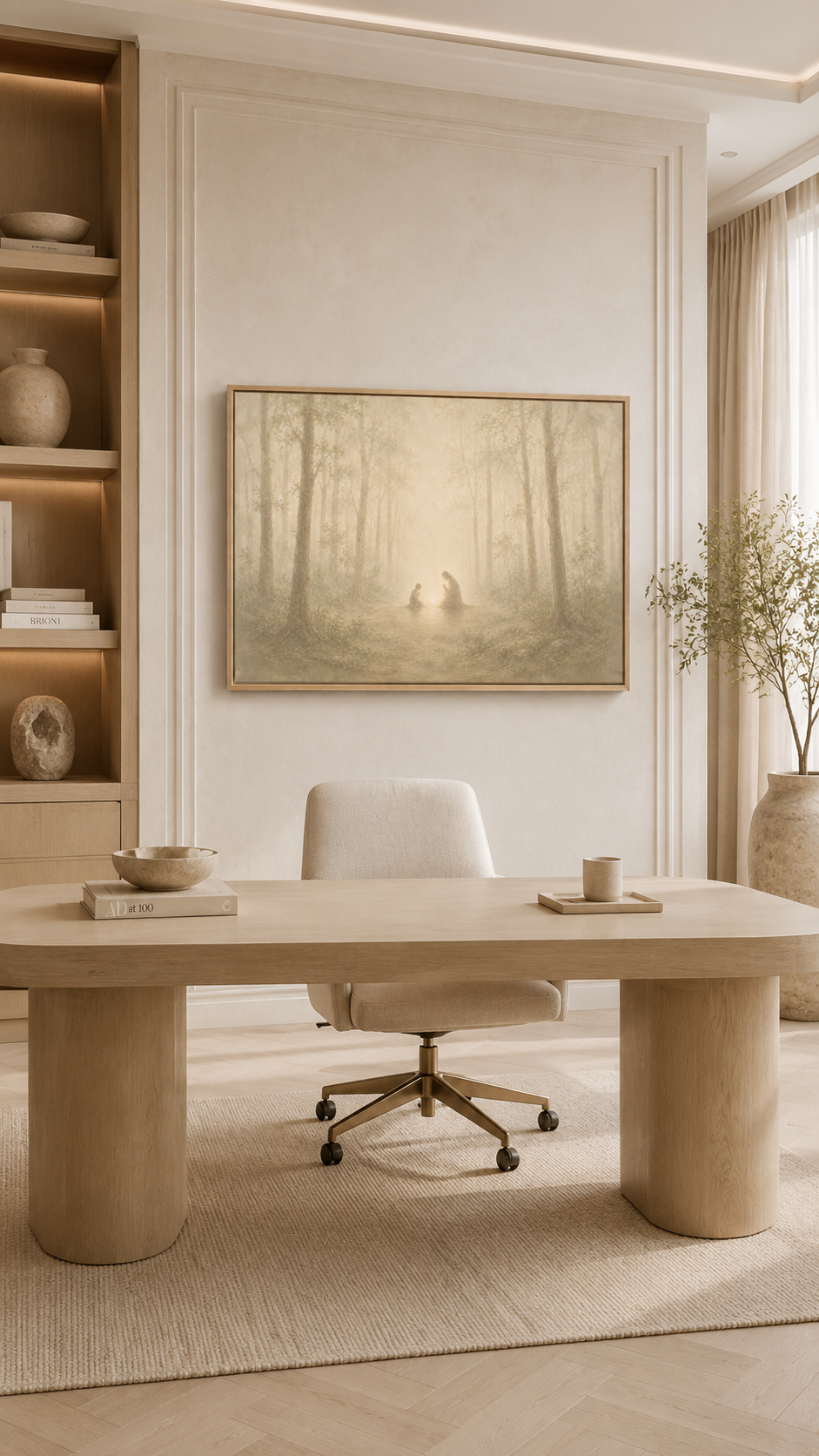 Teach Us to Pray - Faith Canvas Wall Art