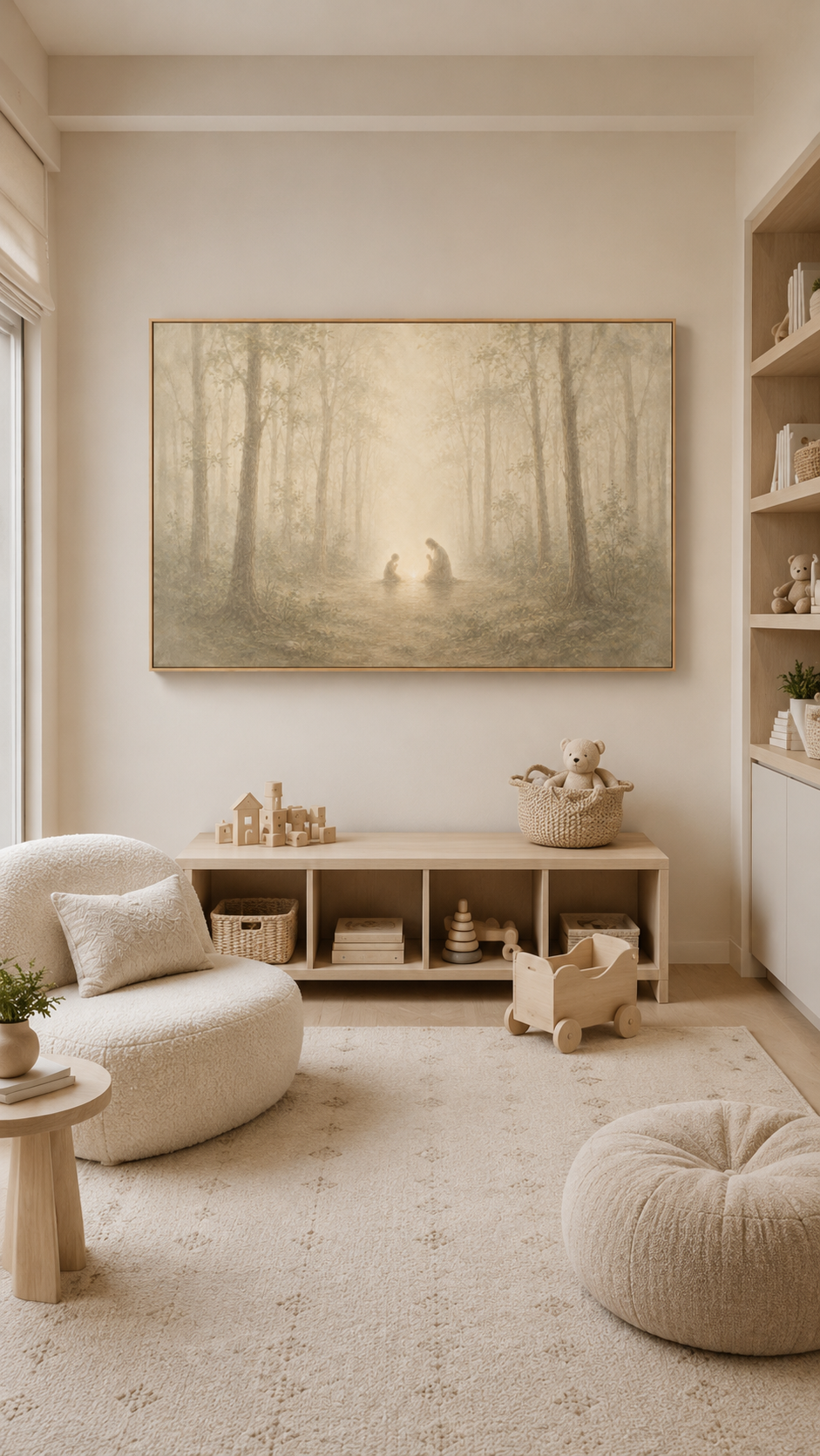 Teach Us to Pray - Faith Canvas Wall Art