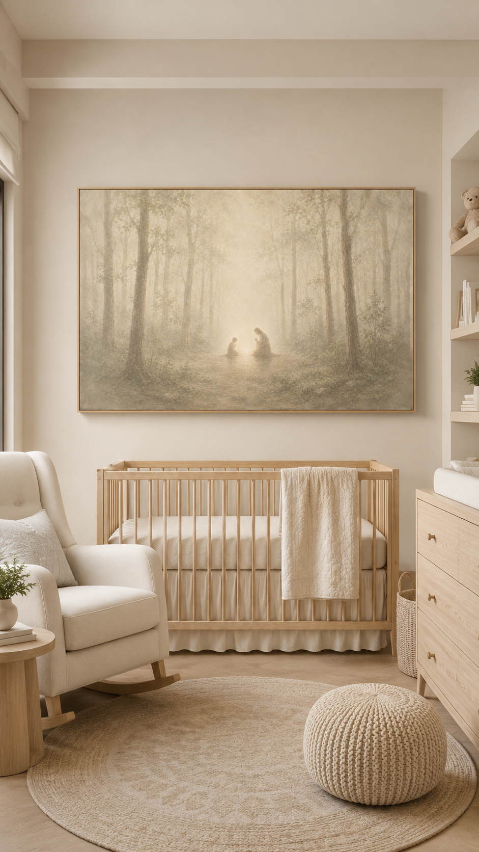 Teach Us to Pray - Faith Canvas Wall Art