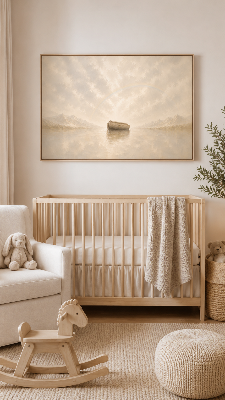 Noah's Ark - Faith Canvas Wall Art