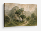 He Leadeth Me — Faith Canvas Wall Art