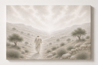 The Lost Sheep — Faith Canvas Wall Art