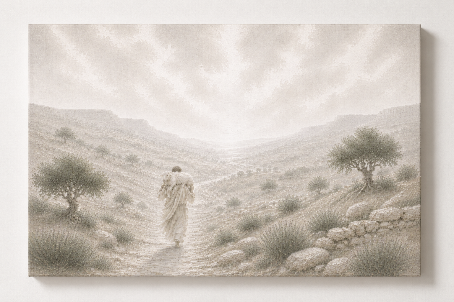 The Lost Sheep — Faith Canvas Wall Art
