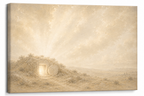 He Is Risen — Faith Canvas Wall Art