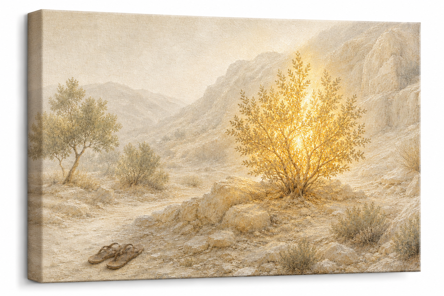 Holy Ground — Faith Canvas Wall Art