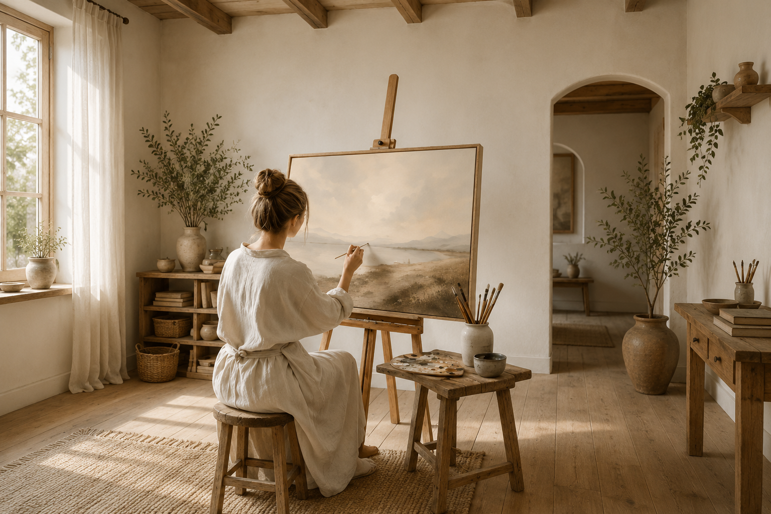 Beside Still Waters - Faith Canvas Wall Art